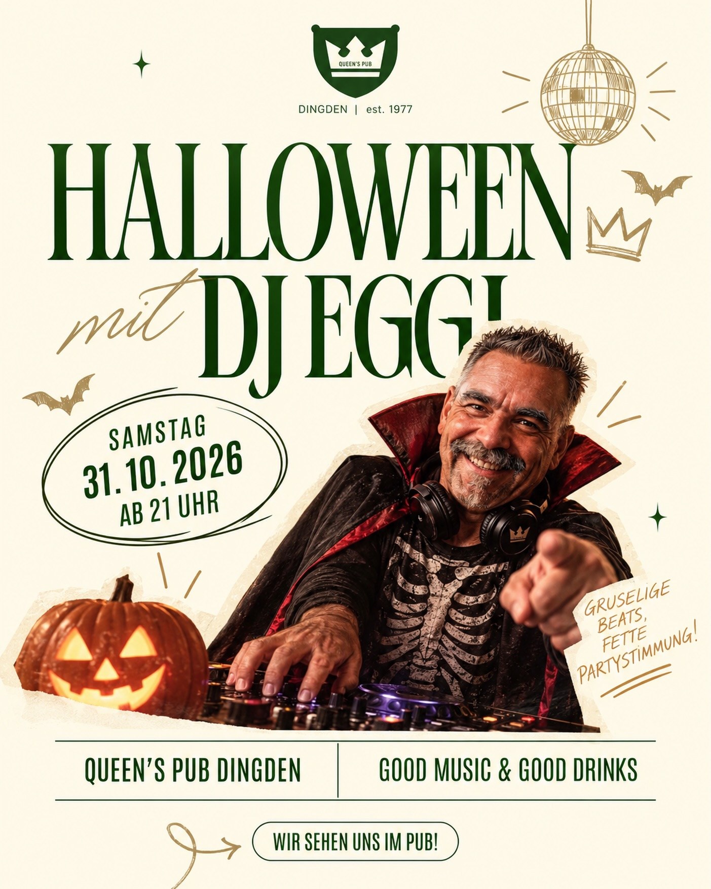 Halloween mit DJ Eggi